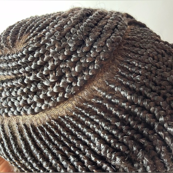 Box Braids Cornrow Lacefront Wig - Picture 9 of 9